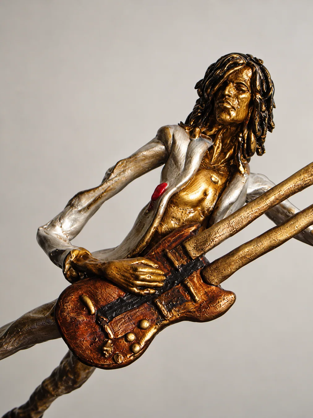 Original sculpture by Humberto Busto: Jimmy Page